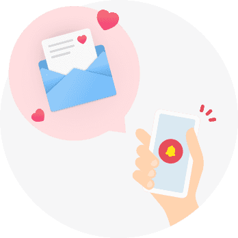 メッセージ付きスーパーいいかも